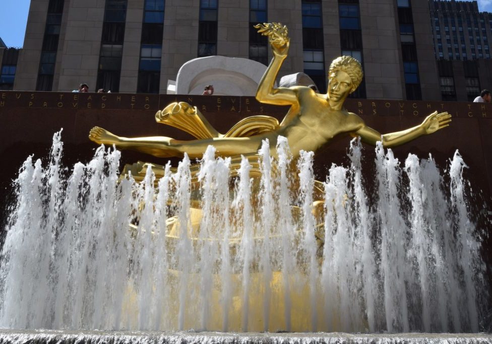 Rockefeller Center Prometheus Fountain